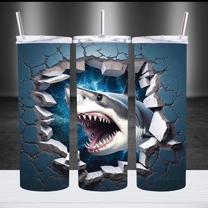 COPY - Sublimation Tumblers Shark